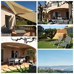 Hyeres Mont Des Oiseaux Vue Mer Villa 180 M2 Piscine Spa