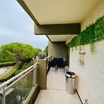 Appartement Cote D'Azur Plage - Piscine - Tennis