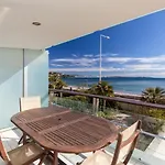 Bright Two Bedroomed Apartment On The Beach In Cannes With Huge Terrace With Fabulous Sea Views - 2001