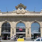 Place D'Armes Studio 5' Train/ Port/ Stade/ 10' Plage Wifi