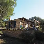 Small Stone Chalet With Private Terrace, Villes-Sur-Auzon