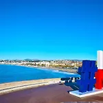 Aparthotel Riviera - Hyper Centre Ville - Studio Superieur Ac Avec Balcon Et Apercu Mer - Balcon Massenet 1