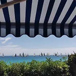 L'Apartment Paradise Sur Mer/80Sqm Beach Front +Ac
