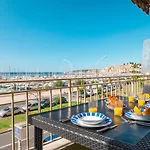La Grande Palmeraie - Spacieux Studio Avec Vue Mer, Terrasse, Port De Garavan