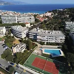 Charmant Appartement 2P, Piscine & Tennis, Proche Plage & Monaco