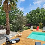 Maison Climatisee Avec Piscine Privee, 5 Pieces, 7 Couchages A 15 Min Des Plages De Vallauris - Fr-1-252-103