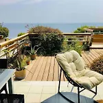 Vue Mer Incroyable Aux Portes De Monaco