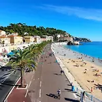 Appart Nice Centre - Terrasse Prive Exceptionnelle - Superieur 3 Pieces Ac - Garage Prive