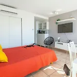 Studio Climatise 2 Pers - Vue Mer - Proche Plage/Commerces - Acces Wifi Gratuit - Parking Dispo - Fr-1-466A-34