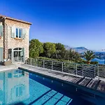 Villa Elegante Nice Avec Vue Mer