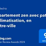 Appartement Zen Avec Patio Et Climatisation, En Centre-Ville