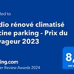 Studio Climatise Piscine Parking - Prix Du Voyageur 2023 Et 2024 ! Merci