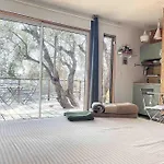 Vue Mer Cabane Chic Dans L'Olivier, Piscine