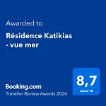 Residence Katikias - Vue Mer