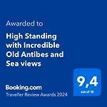 High Standing With Incredible Old Antibes And Sea Views