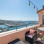 Facing D Port Of Cannes Duplex With A View