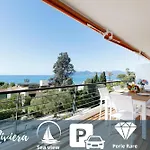 Suite Riviera - Sea View - Clim - 50M Plage - Residence De Standing - Spacieux 180 M2 - Parking