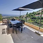 Amazing Sea View Villa Near Cannes, Pool, 5 Bedrooms, 4 Bathrooms