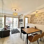 Aparthotel Riviera - Nice Carre D'Or - Large Studio Ac Terrasse - Tres Calme - Balcon Berlioz 2