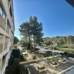 Studio Cabine Avec Piscine, Parking Privatif, Loggia Et Acces Plage A Pied - Sainte-Maxime - Fr-1-226-534