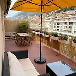 Superbe Studio Frontiere Monaco Avec Climatisation Et Terrasse Au 5E Etage Avec Ascenseur