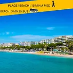 Appartement Confortable Terrasse Avec Vue Ville Cannes 35 M²