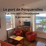 Ile De Porquerolles : T3 Climatise Vue Mer