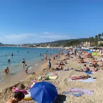 Appartement Et Terrasse Vue Mer - 100 M De La Plage - Dans Maison Avec Jardin Et Parking