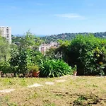 Chez Linat - Studio En Rez De Jardin Au Calme Avec Vue Mer