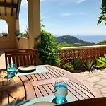 4-Star Private Villa With Heated Pool And Panoramic Sea View At Gulf De Saint Tropez