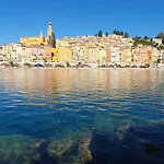 Menton # Monaco - F1 Gp - 4 Persons - Sea View - New - Parking - Clim - Premium - Beach And Sun