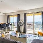 Cannet - Appart 4 Pers Avec Vue Mer Et Belles Terrasses