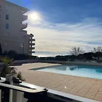 F2 Cozy Vue Mer, Piscine, Parking, Tout A Pied !