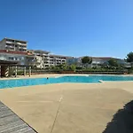 Modern Beachfront Family Apartment With Pool