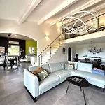 La Mandragora, Belle Villa Pour 6 Personnes Avec Piscine A Debordement Et Vue Mer A La Londe-Les-Maures