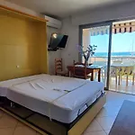 Le Capitole Vue Mer Studio Cabine 27M2 Les Pieds Dans Leau 2 Adultes 2 Enfants Clim Et Garage