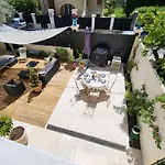 Grand Rez De Jardin Terrasse Calme Centre-Ground Floor Quiet Garden Terrace Near Center Of Nice