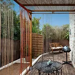 Studio Terrasse La Roulotte Du Tzigane Mandara Beach Antibes Juan-Les-Pins