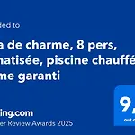 Villa De Charme, 8 Pers, Climatisee, Piscine Chauffee, Calme Garanti