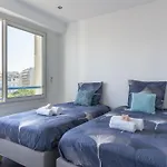 Spacious Apartment With Sea View In Antibes