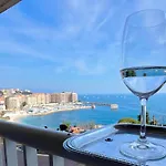 Monaco, Plage A Pieds,Vue Mer