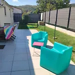Charmant Studio Climatise Avec Parking, Terrasse Et Piscine