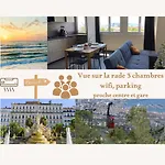 Tout Confort Toulon Centre Appartement 3 Chambres, Vue Sur La Rade