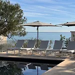 Villa Cap D'Antibes Plage De La Garoupe Pied Dans L'Eau Piscine