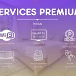 Bao Location - Ideal Pro & Groupe - Calme - Lumineux - Wifi - Terrasse - Jardin - Plage A 2Km - Proche Centre Ville, Gare, Commerces - Parking Prive