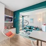Studio 2 Personnes Vue Mer Residence Pieds Dans L'Eau A Cavaliere