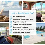 Sea Breeze Med - Vue Mer Climatise, Piscine & Club House A 30M De La Plage