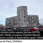 Dayroom Espace Paris Sans Nuitee Et Chambre Partagee Chatillon Nuitee -- Repos Journee Ou Espace Travail 8-19H Proche Tour Eiffel Ou Usage Bureau A L'Heure En Journee -- Nuitee Chatillon Avenue Paris