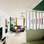 Studio T1- 2 Min Des Plages - Golf-Juan - Clim&Wifi
