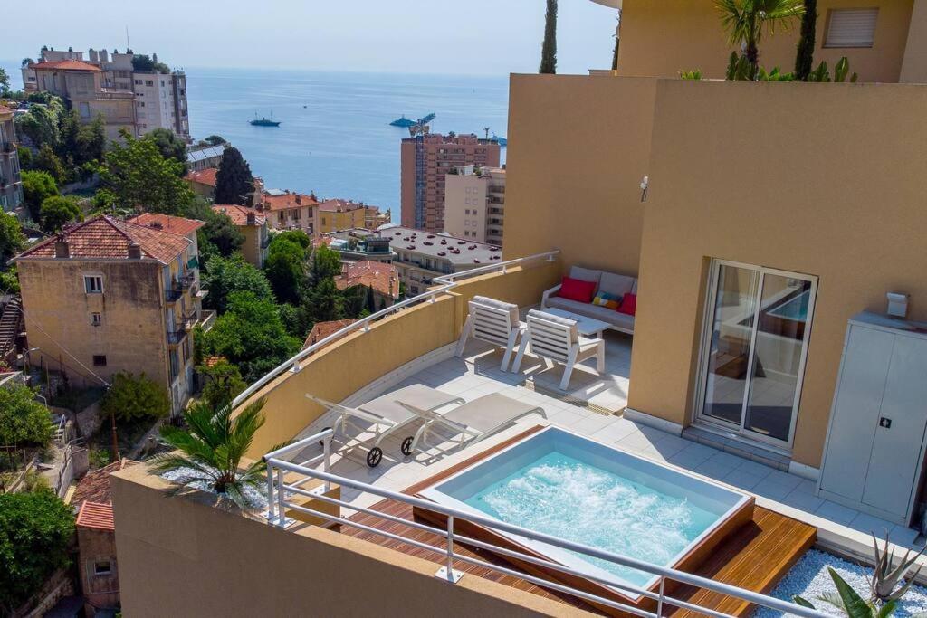 Penthouse Exceptionnel Vue Proche Monaco Apartamento Beausoleil